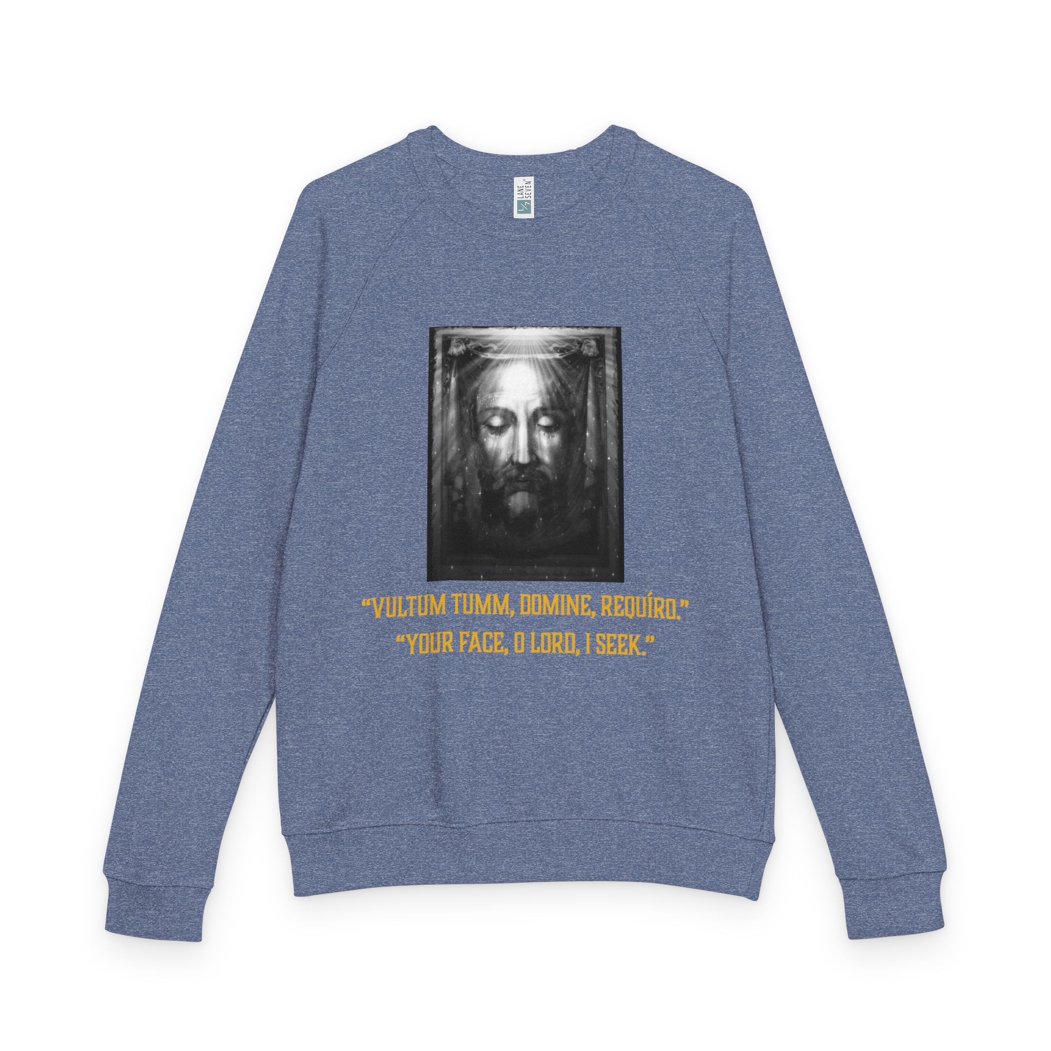 Unisex French Terry Raglan Crewneck - Image 17