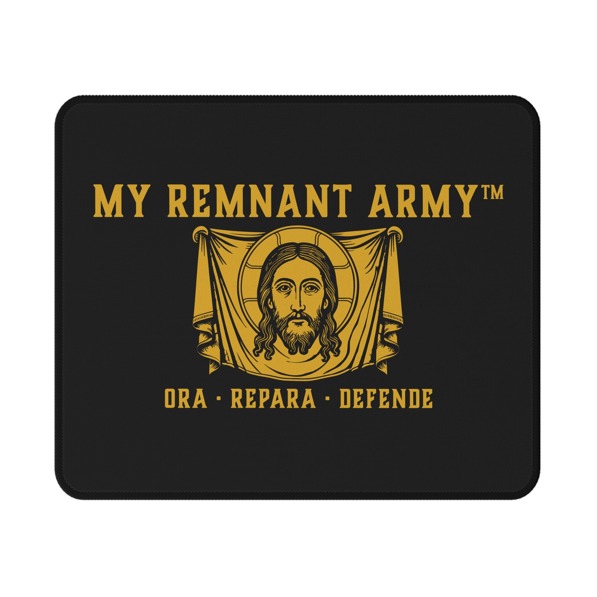 My Remnant Army Gaming Mouse Pad — 'Ora Repara Defende' Non‑Slip Desk Mat