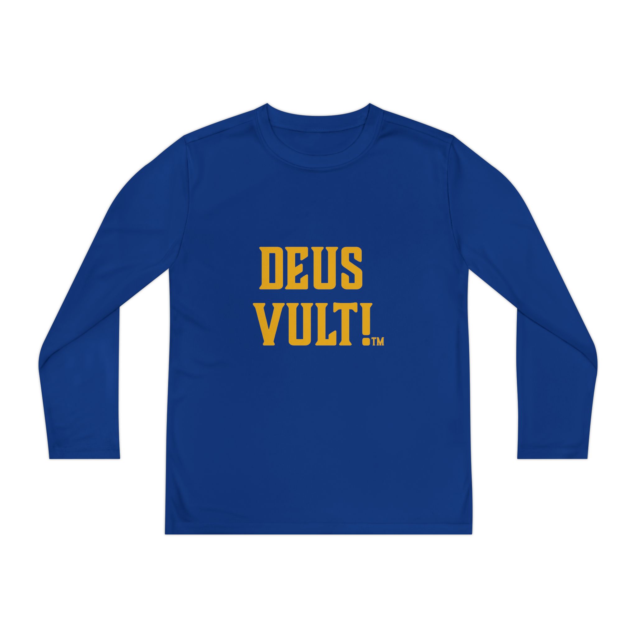 Youth Long Sleeve Tee — "DEUS VULT" Catholic/My Remnant Army Graphic - Image 37