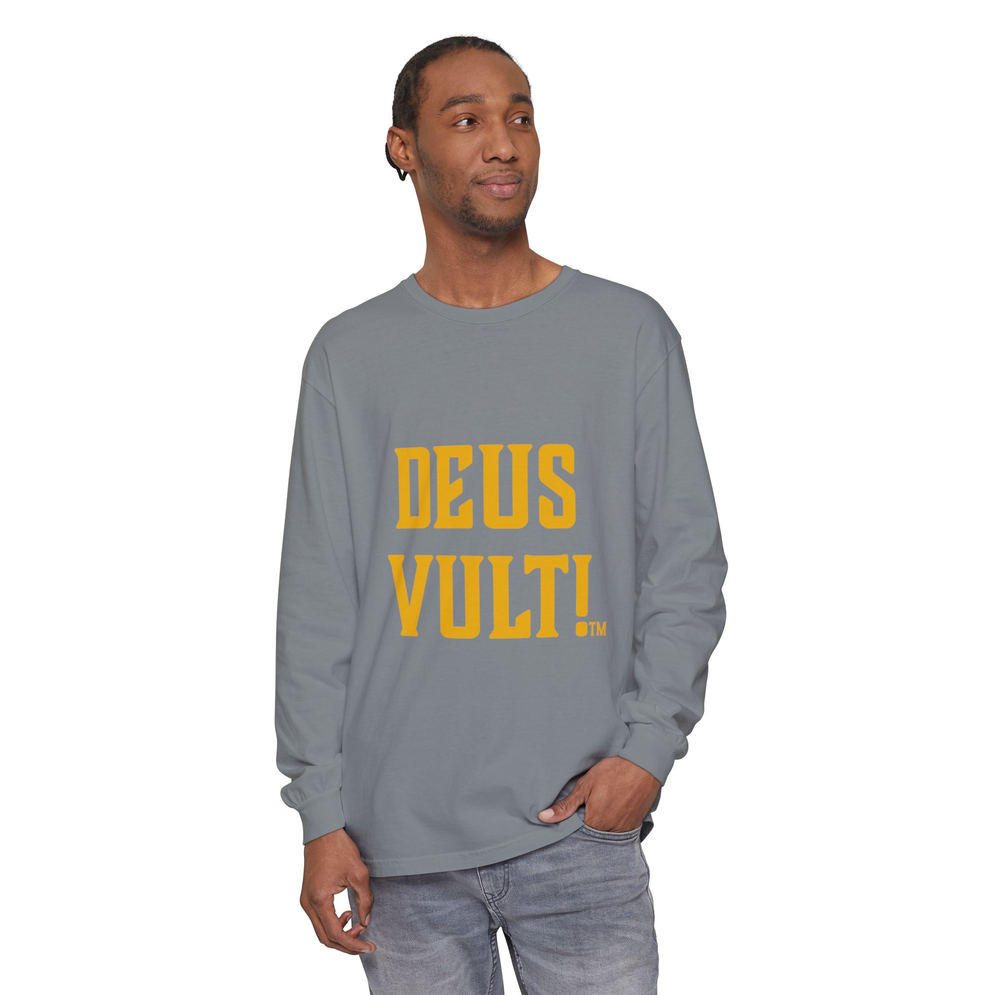 Deus Vult! Long Sleeve T-Shirt - Image 15