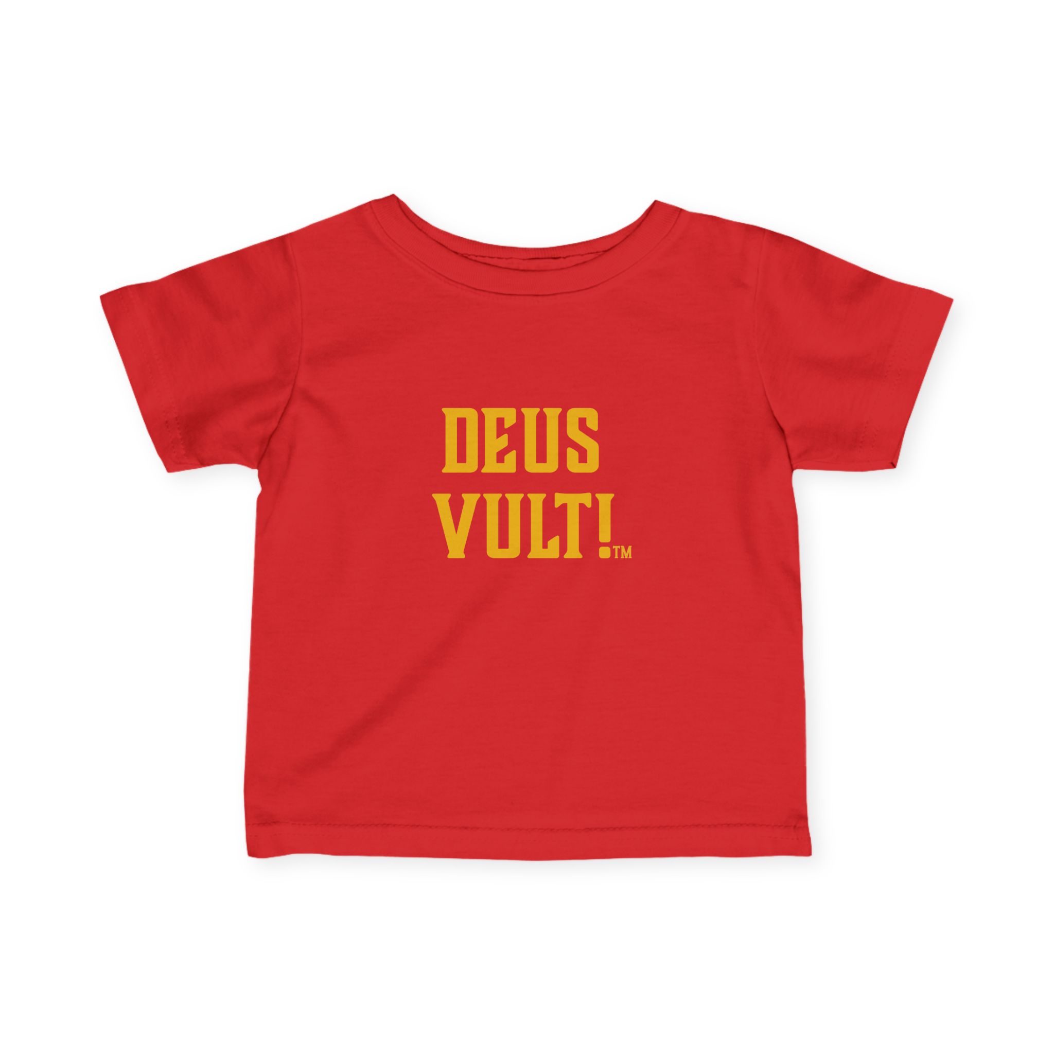 Infant Tee — "DEUS VULT" Religious Baby Shirt (My Remnant Army back) - Image 31