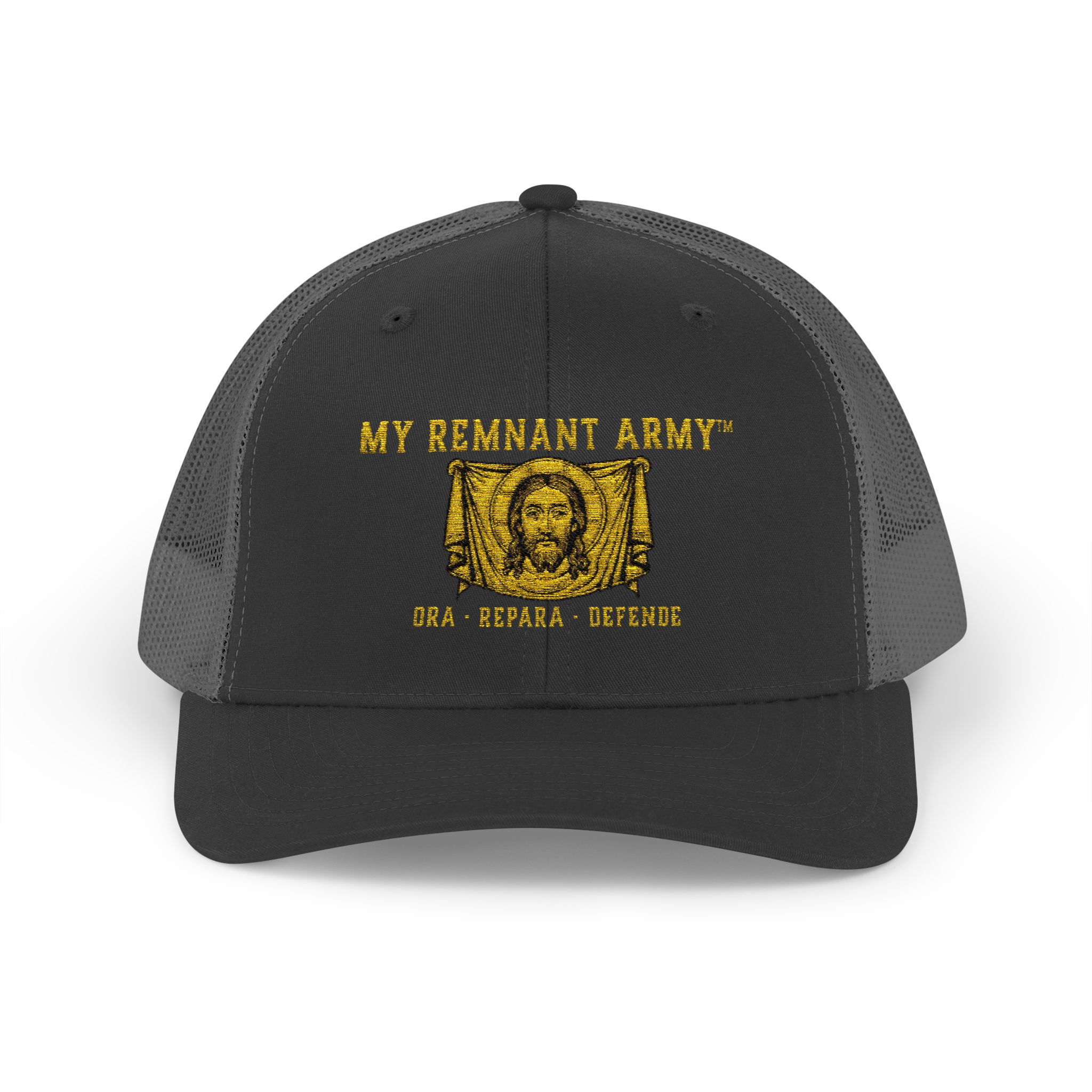 Trucker Cap — 'My Strength Story' Gold Foil Graphic - Image 25