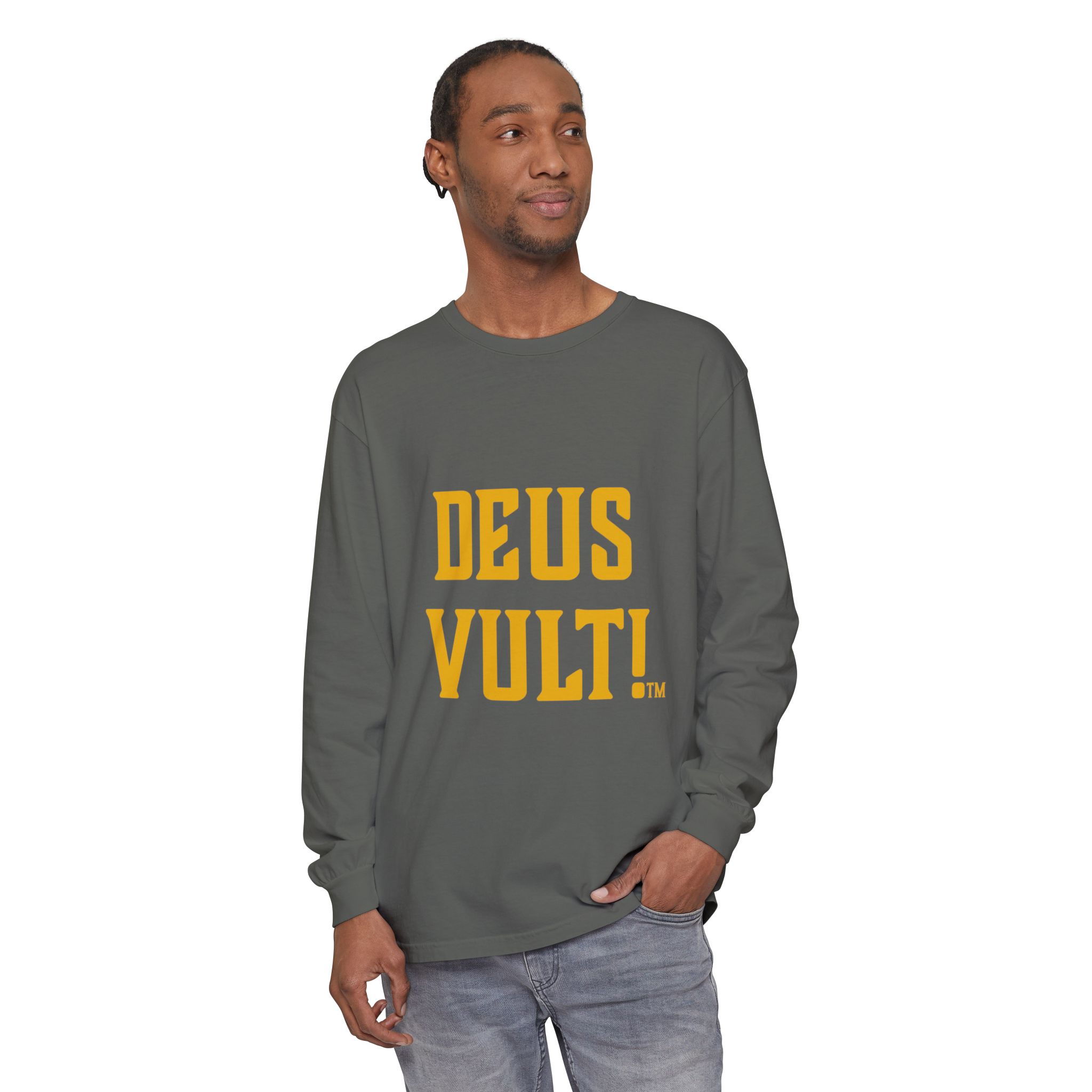 Deus Vult! Long Sleeve T-Shirt - Image 7