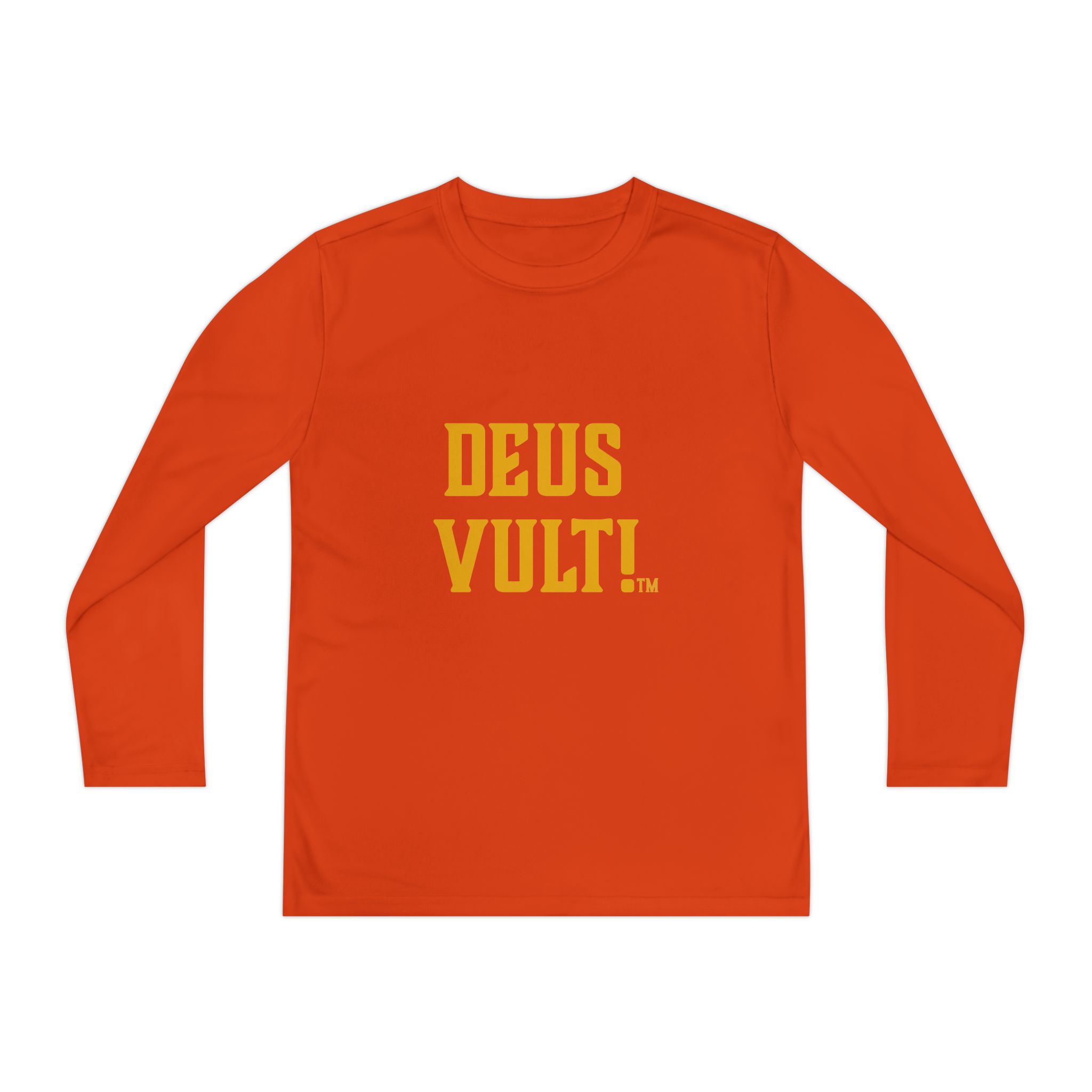 Youth Long Sleeve Tee — "DEUS VULT" Catholic/My Remnant Army Graphic - Image 21