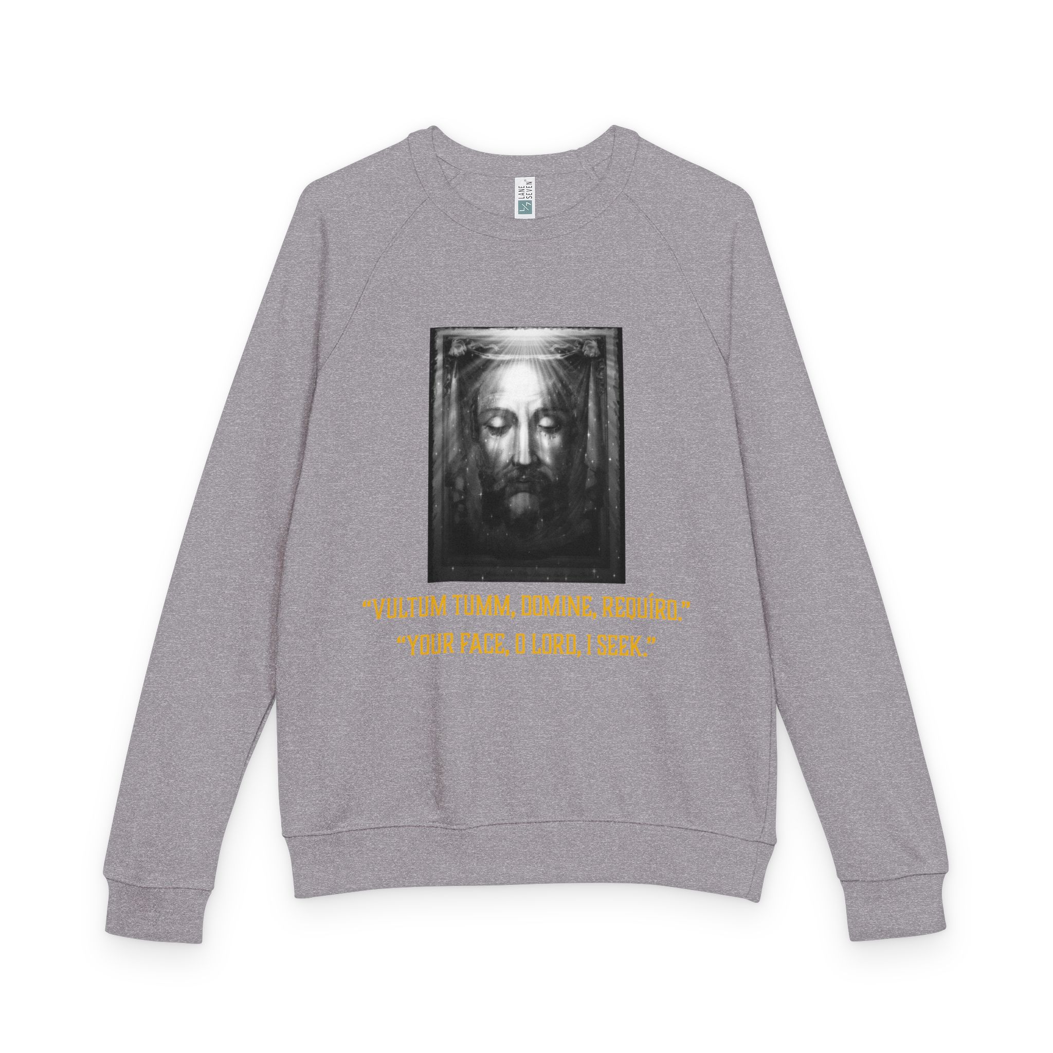 Unisex French Terry Raglan Crewneck - Image 21