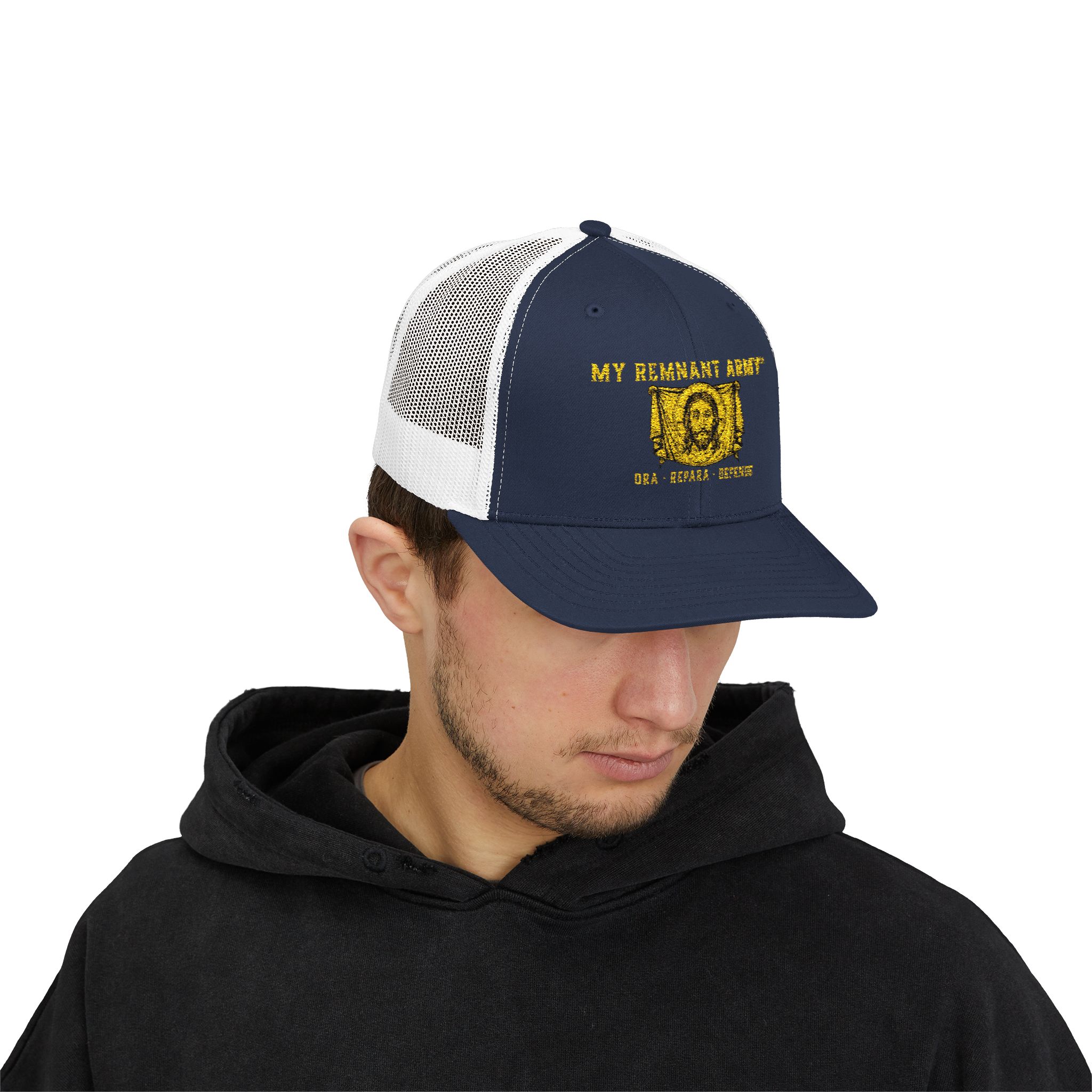 Trucker Cap — 'My Strength Story' Gold Foil Graphic - Image 51