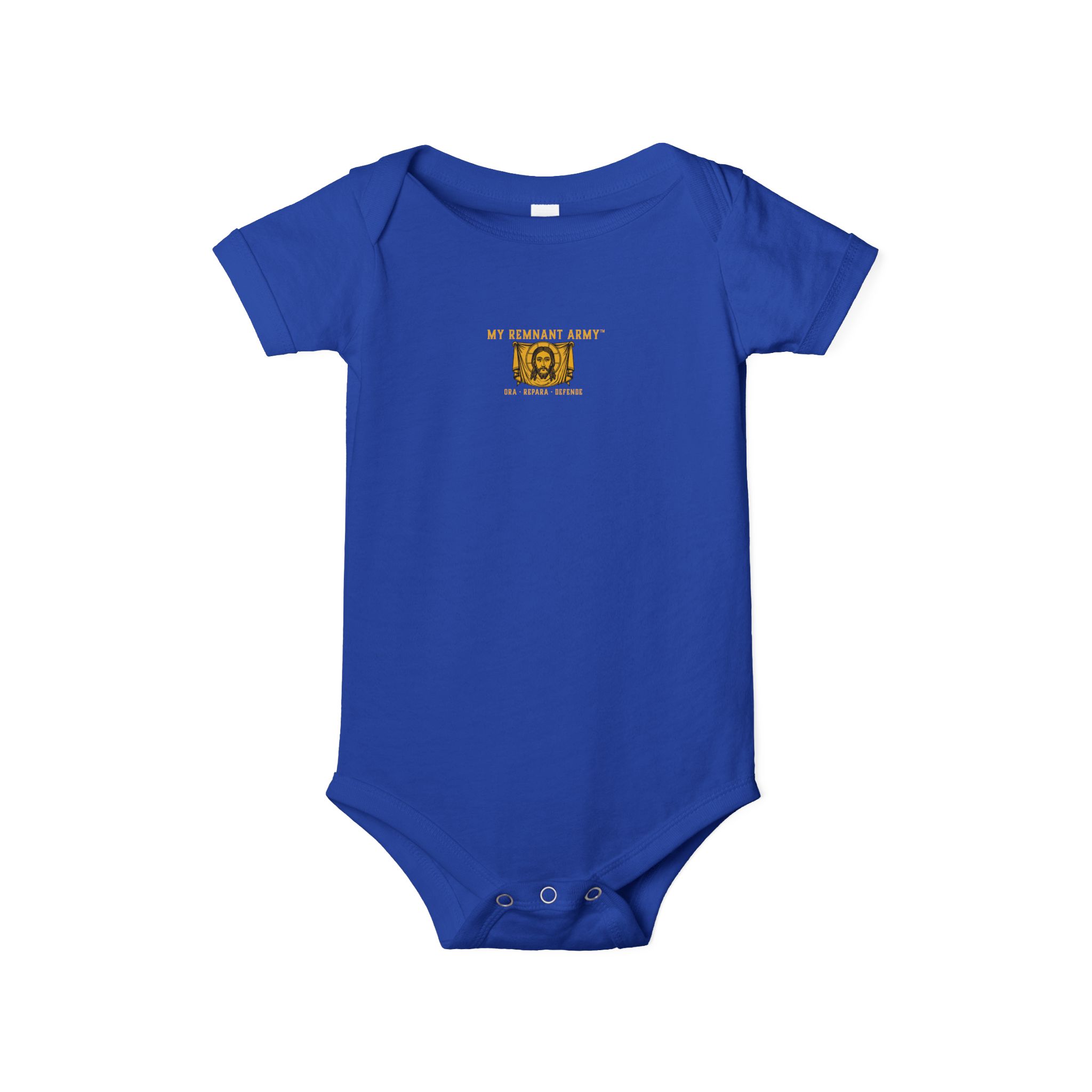 Infant Onesie – 'Deus Vult' Vintage Icon Baby Bodysuit - Image 33