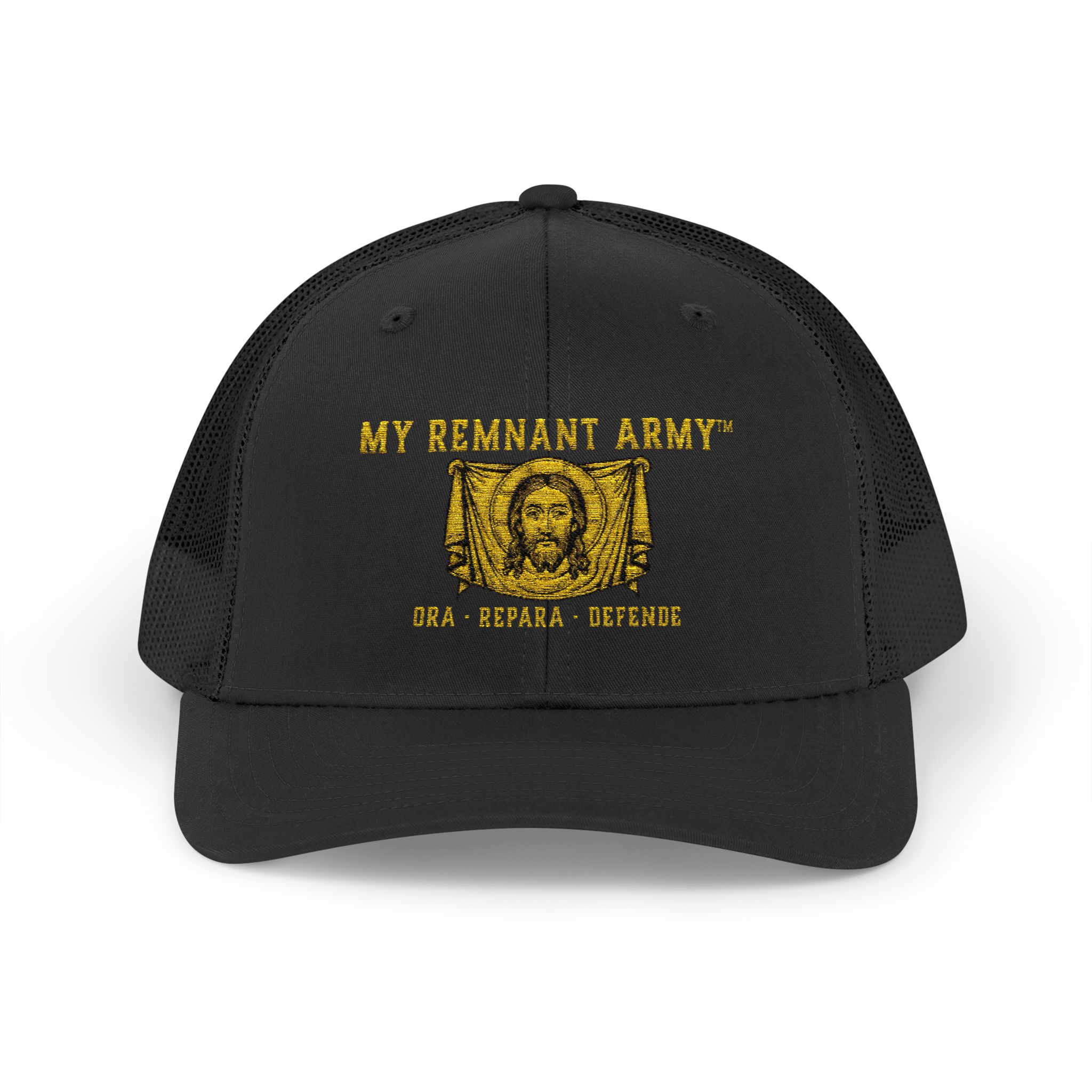 Trucker Cap — 'My Strength Story' Gold Foil Graphic - Image 21