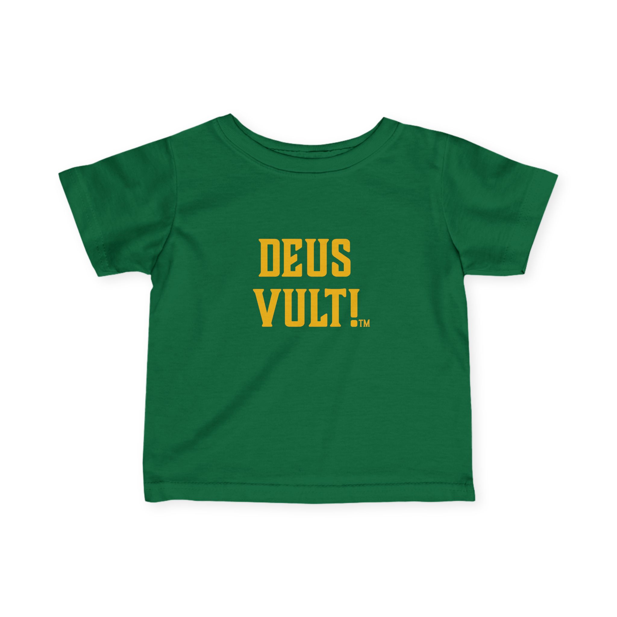 Infant Tee — "DEUS VULT" Religious Baby Shirt (My Remnant Army back) - Image 7