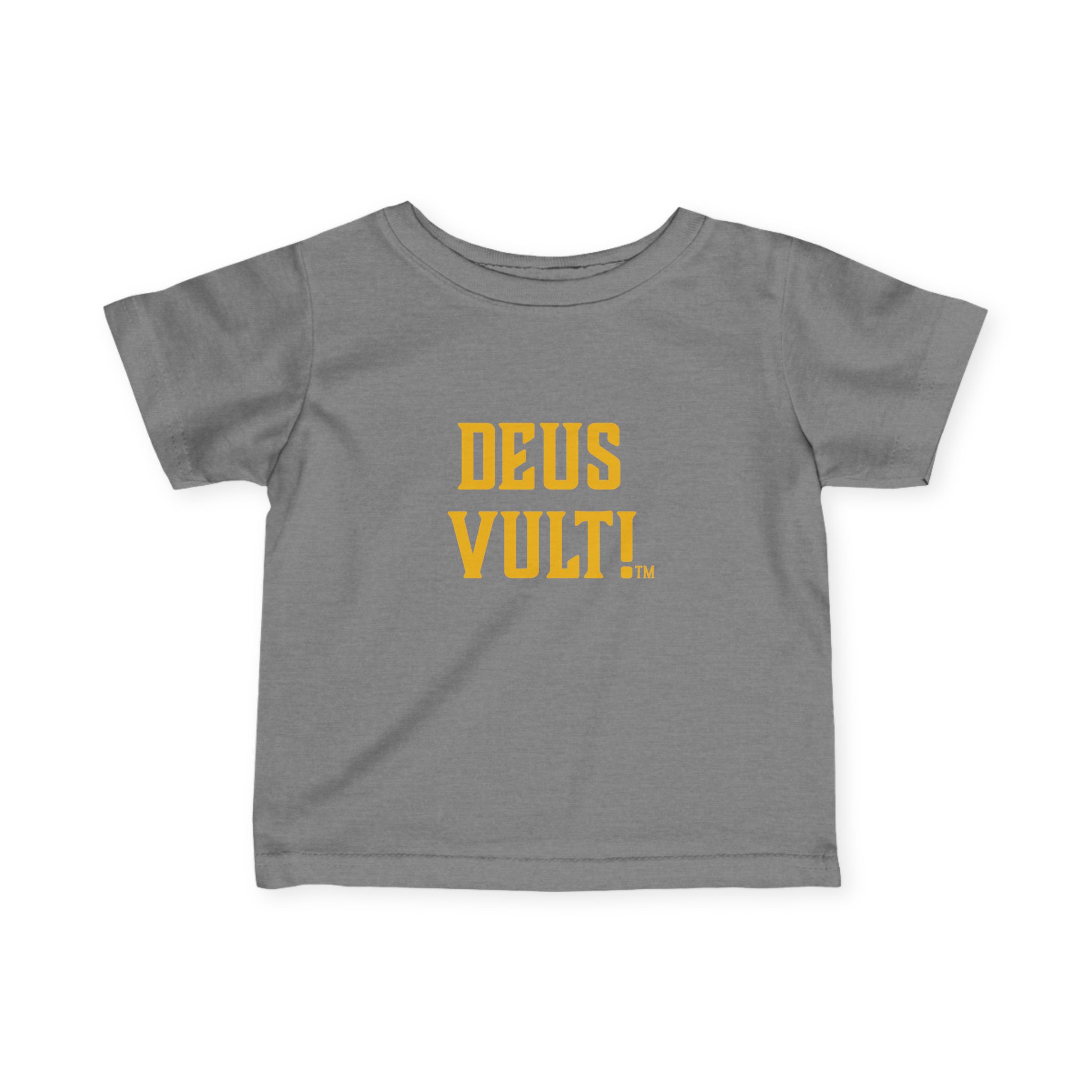 Infant Tee — "DEUS VULT" Religious Baby Shirt (My Remnant Army back) - Image 10
