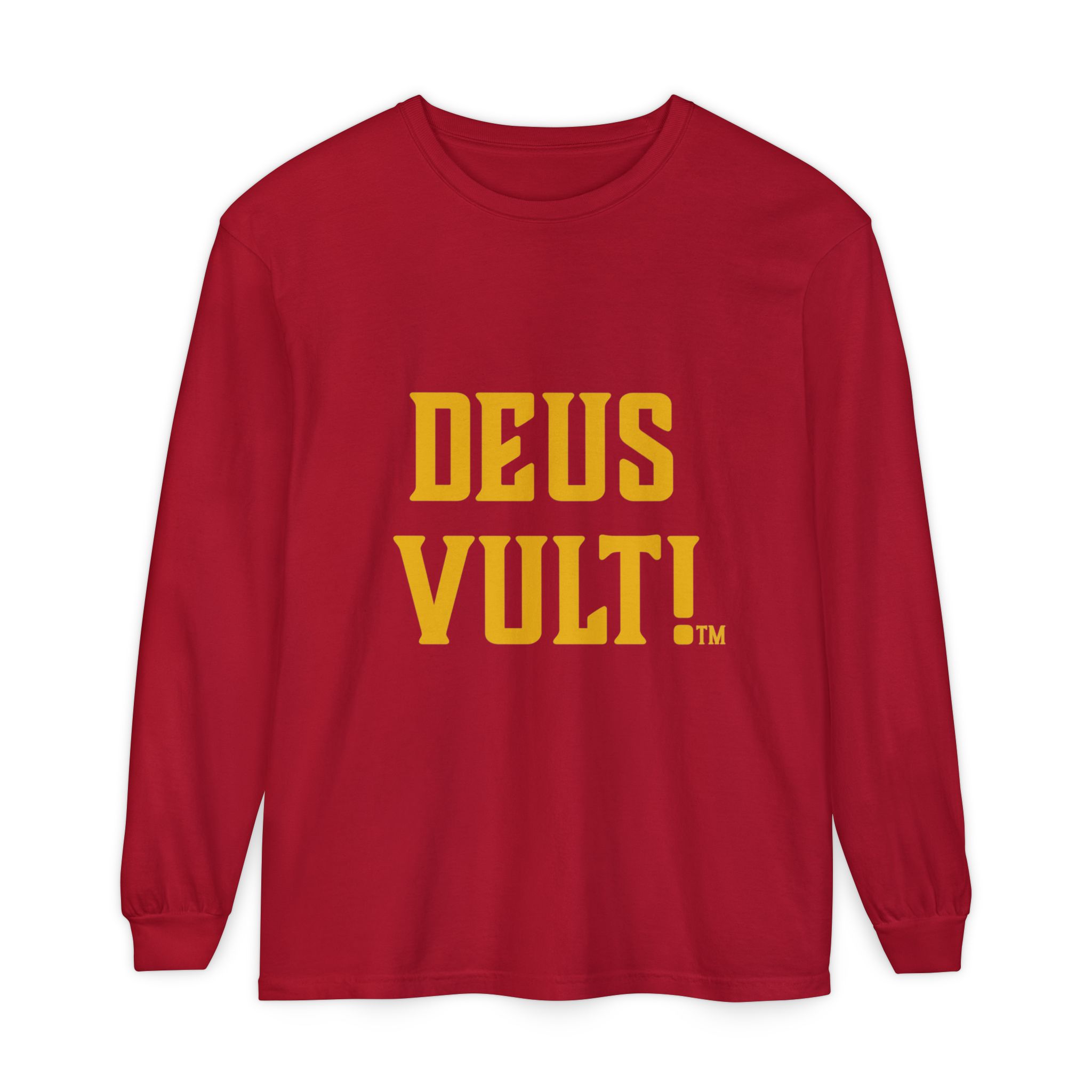 Deus Vult! Long Sleeve T-Shirt - Image 25