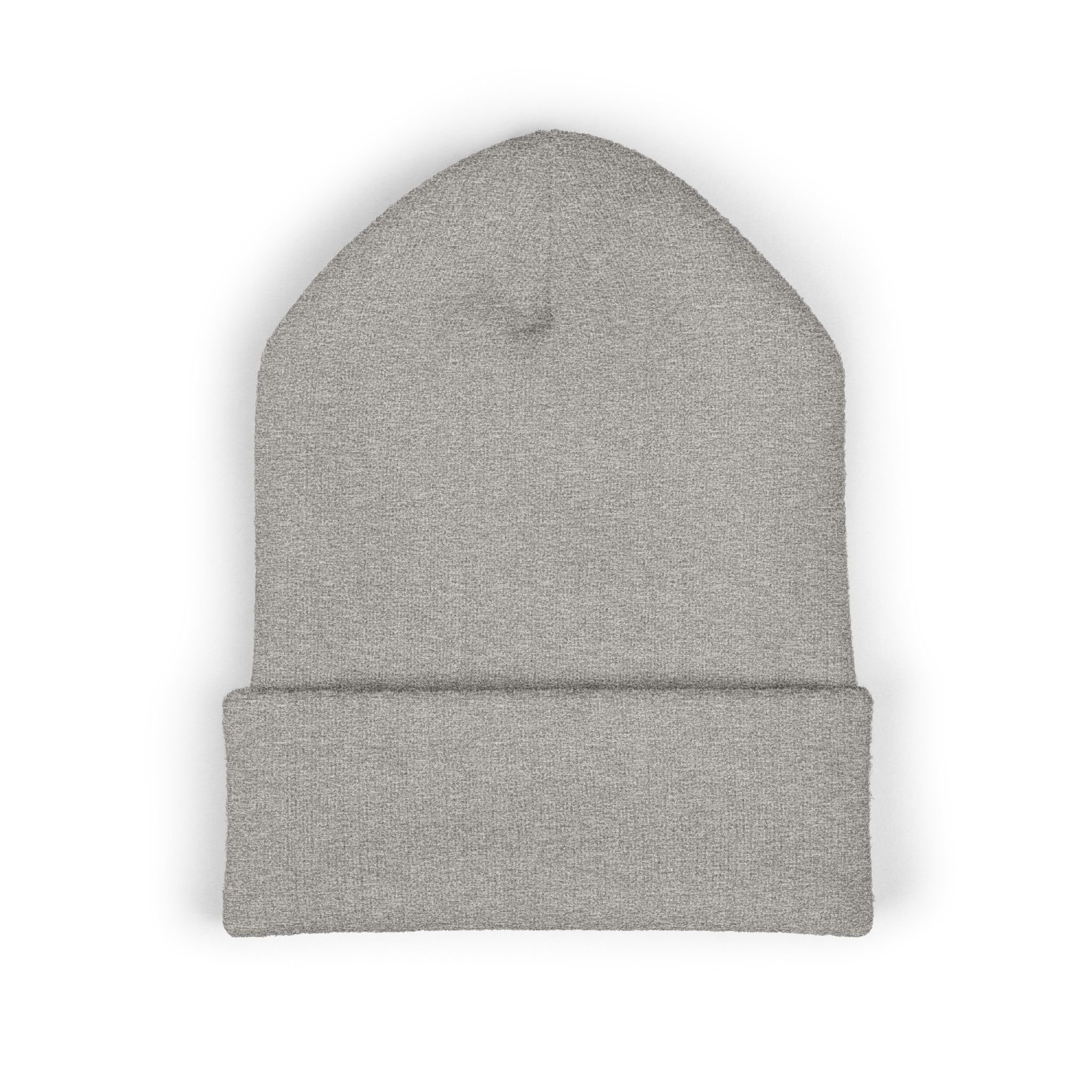 Embroidered Gold Crest Beanie — Classic Cuffed Knit Hat - Image 22