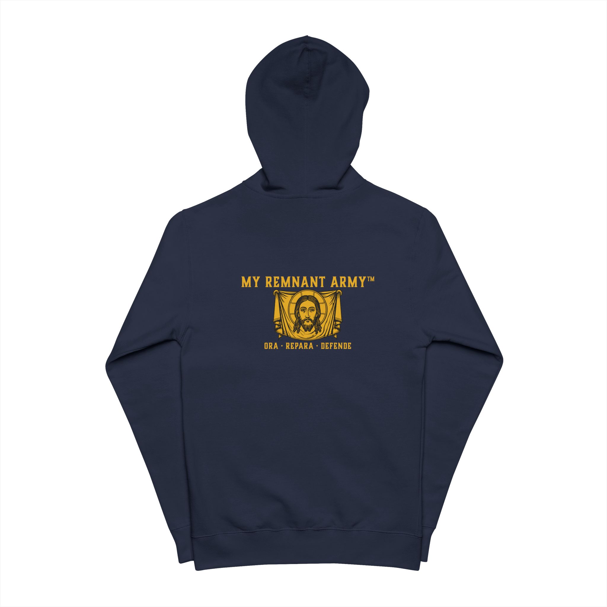 My Remnant Army Zip-Up Hoodie — Catholic Faith Graphic Hoodie - Image 8