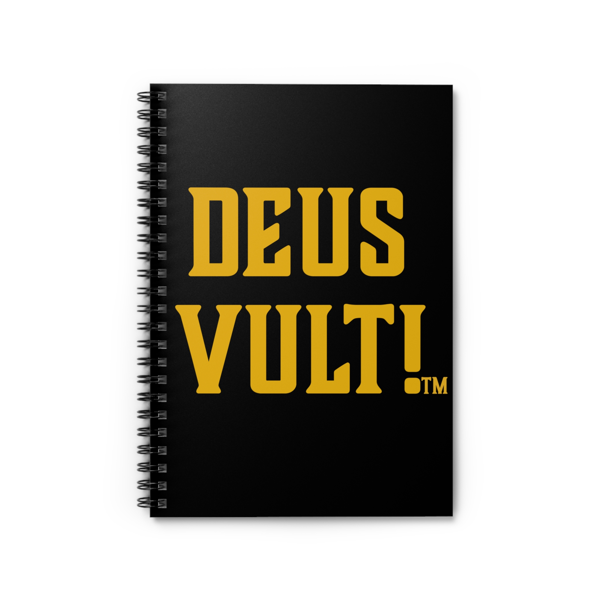 Deus Vult! Spiral Notebook — Ruled Journal for Medieval History Fans