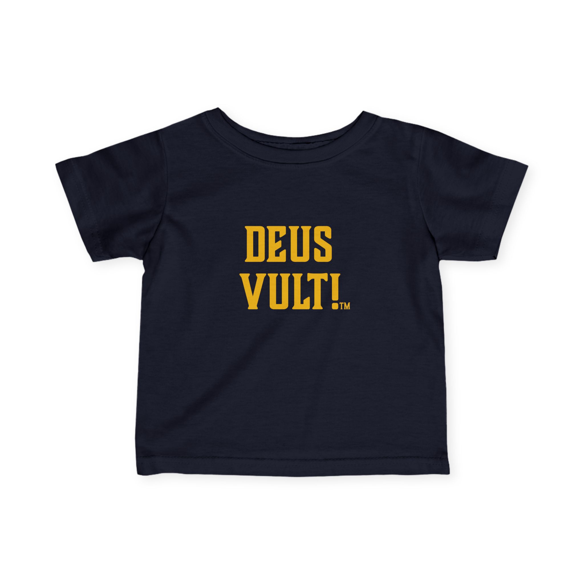 Infant Tee — "DEUS VULT" Religious Baby Shirt (My Remnant Army back) - Image 22