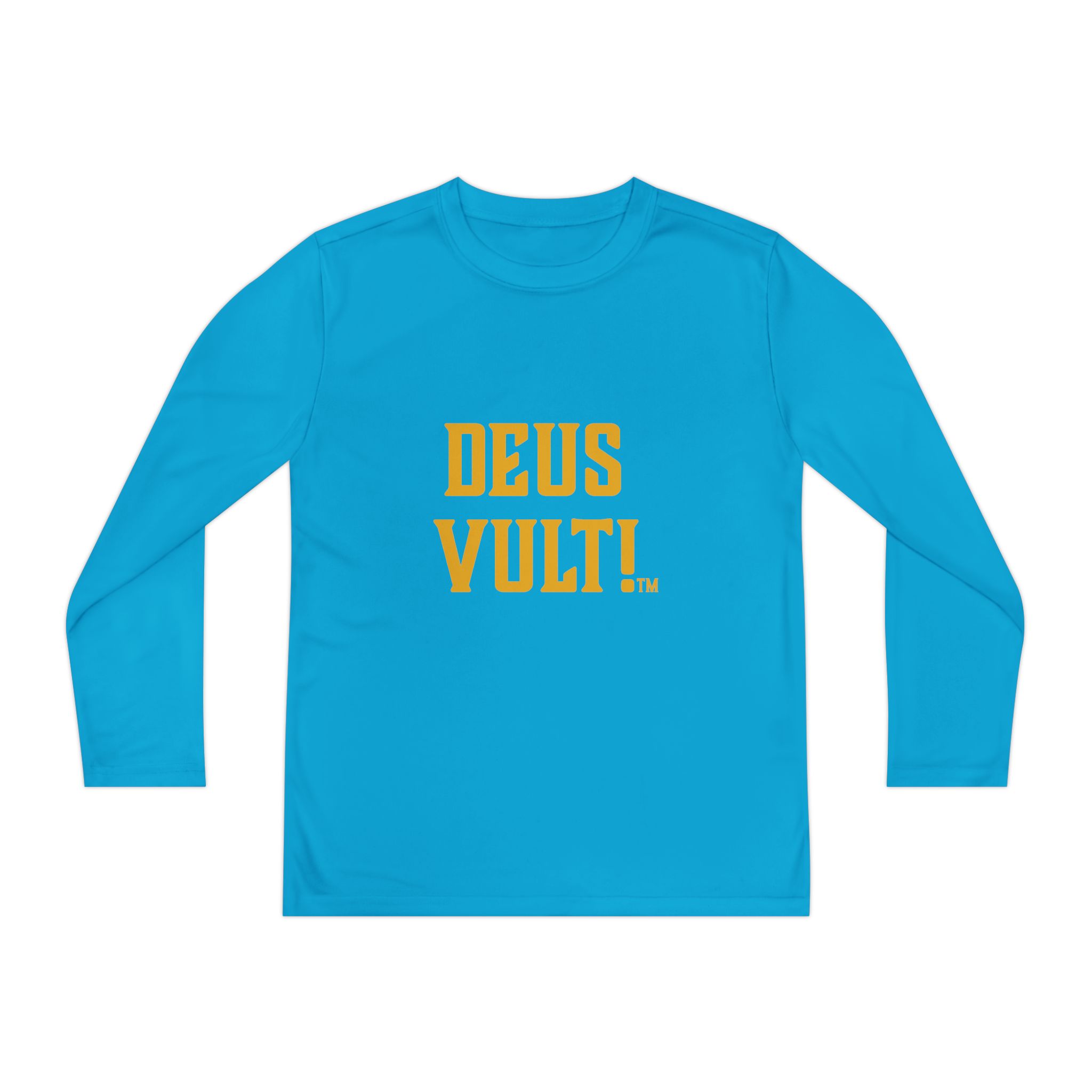 Youth Long Sleeve Tee — "DEUS VULT" Catholic/My Remnant Army Graphic - Image 29