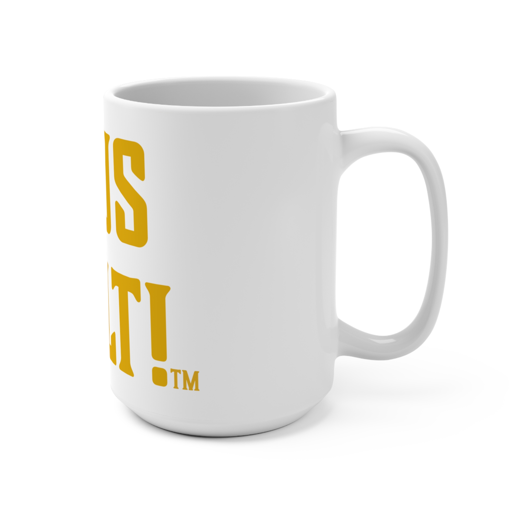 Mug — "Deus Vult!" 15oz Coffee Mug | Medieval Crusader Phrase Ceramic Gift - Image 2