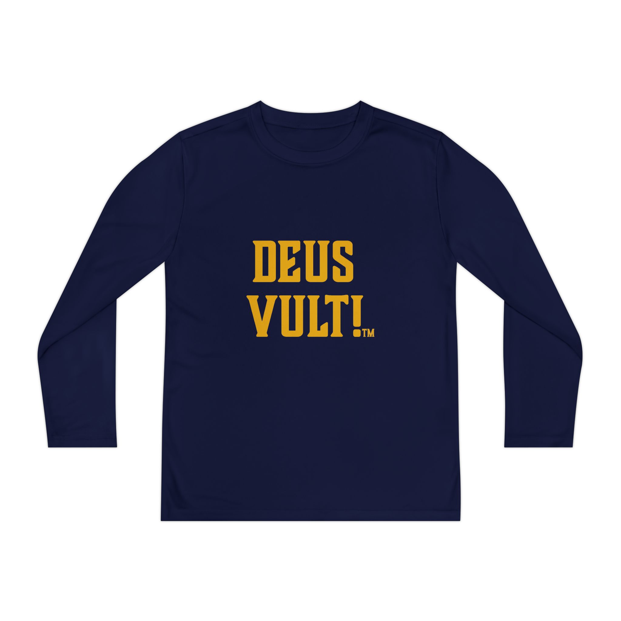 Youth Long Sleeve Tee — "DEUS VULT" Catholic/My Remnant Army Graphic - Image 41