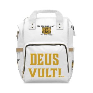 Deus Vult! Multifunctional Diaper Backpack — Tactical Baby Travel Bag