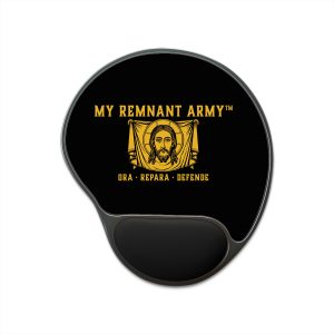 My Remnant Army Wrist-Comfort Mouse Pad — "Ora · Repara · Defende"