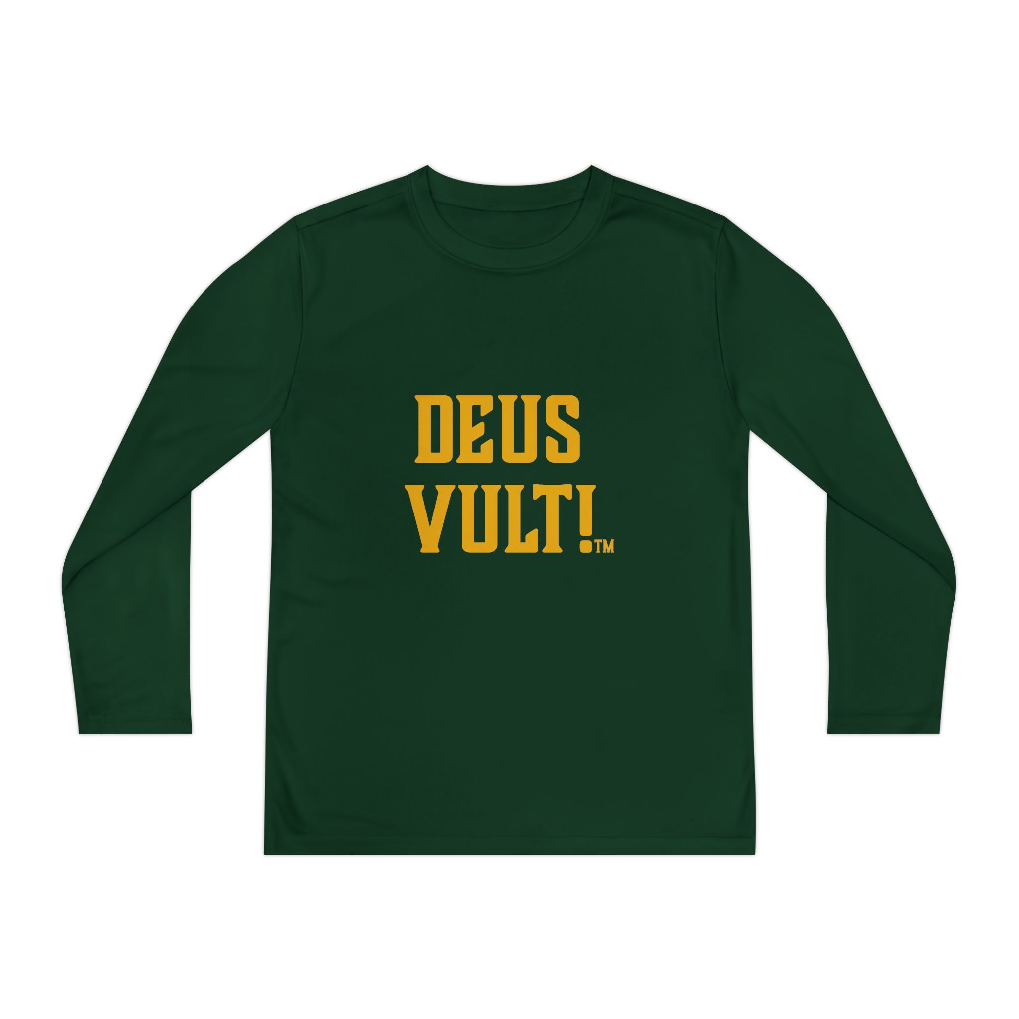 Youth Long Sleeve Tee — "DEUS VULT" Catholic/My Remnant Army Graphic - Image 25