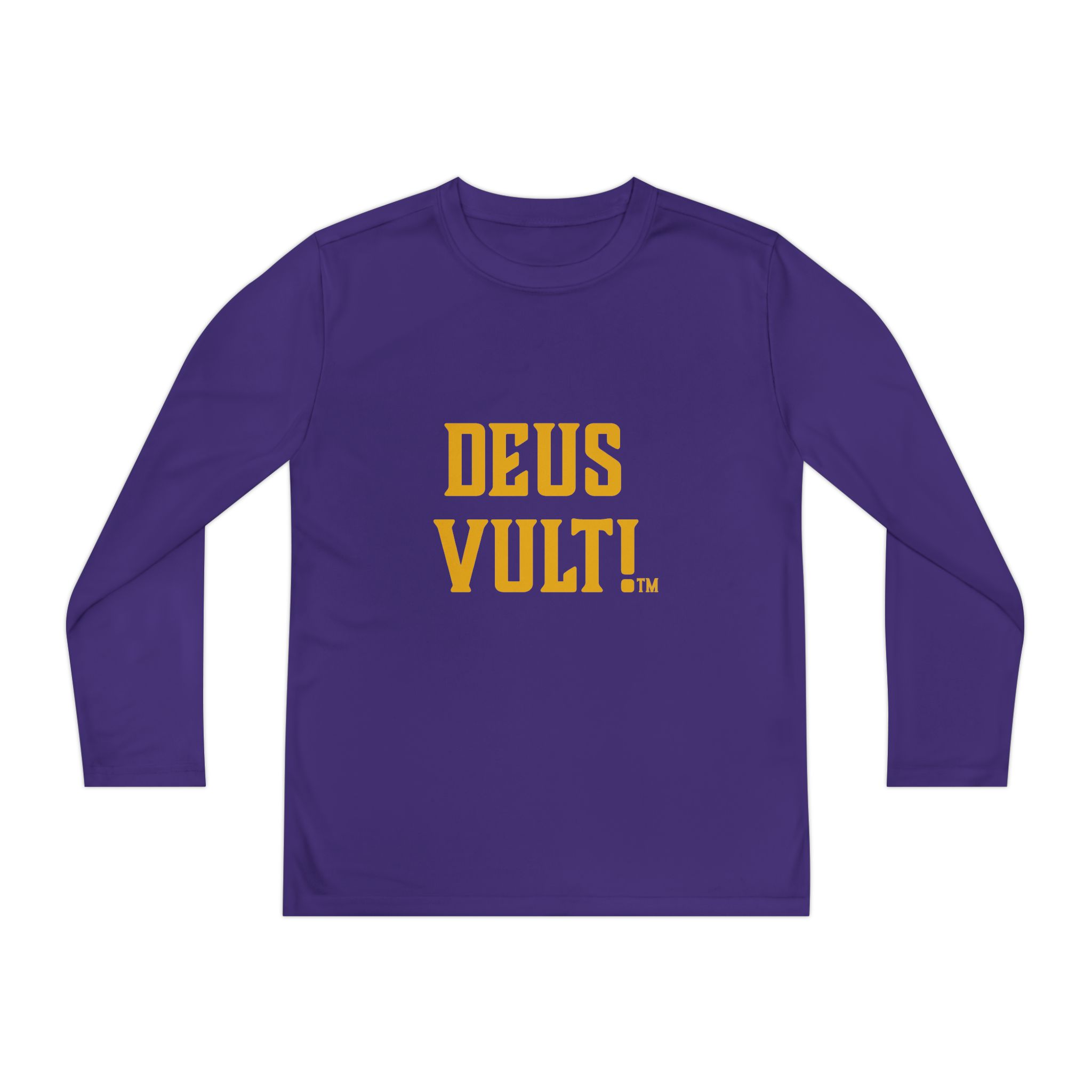Youth Long Sleeve Tee — "DEUS VULT" Catholic/My Remnant Army Graphic - Image 45