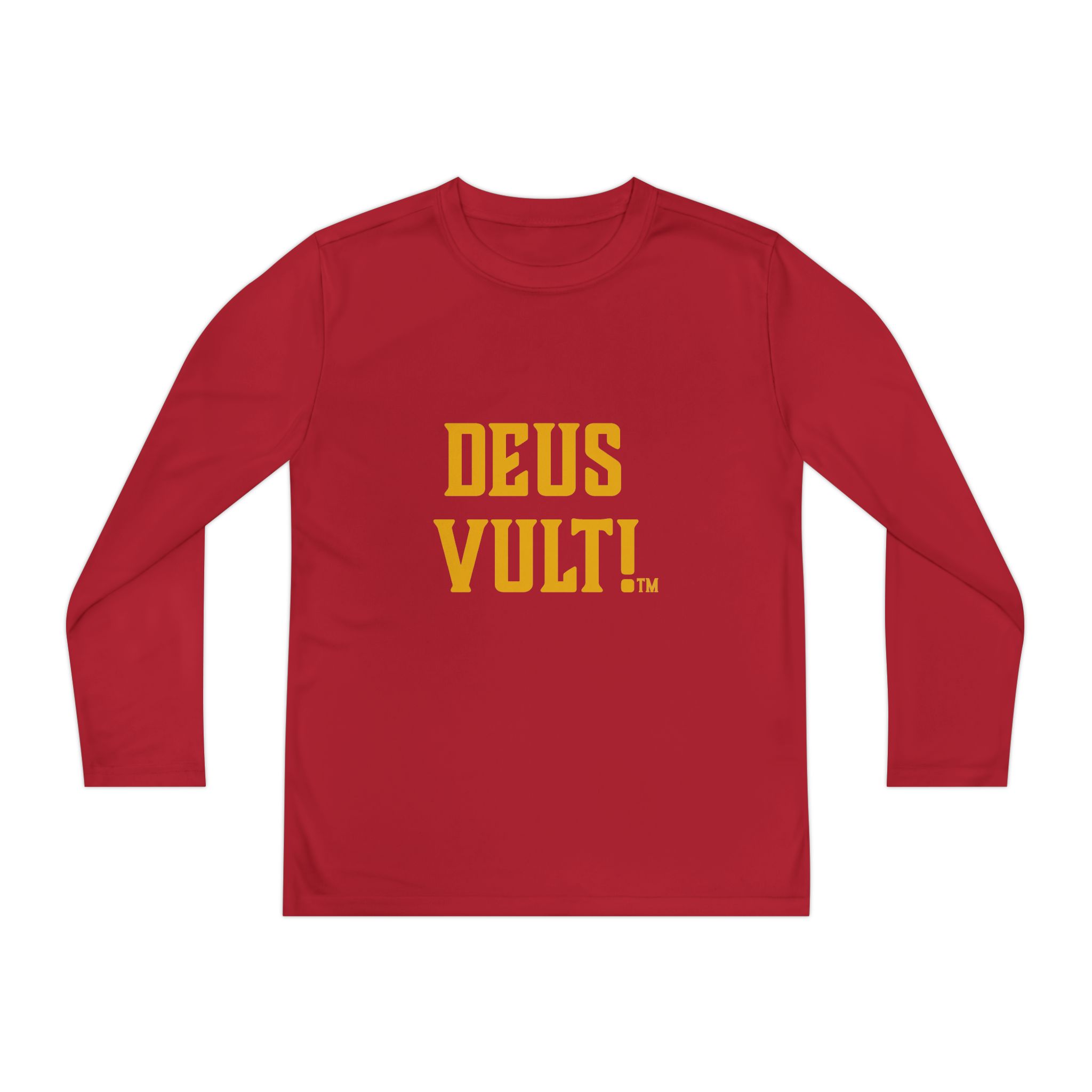 Youth Long Sleeve Tee — "DEUS VULT" Catholic/My Remnant Army Graphic - Image 53