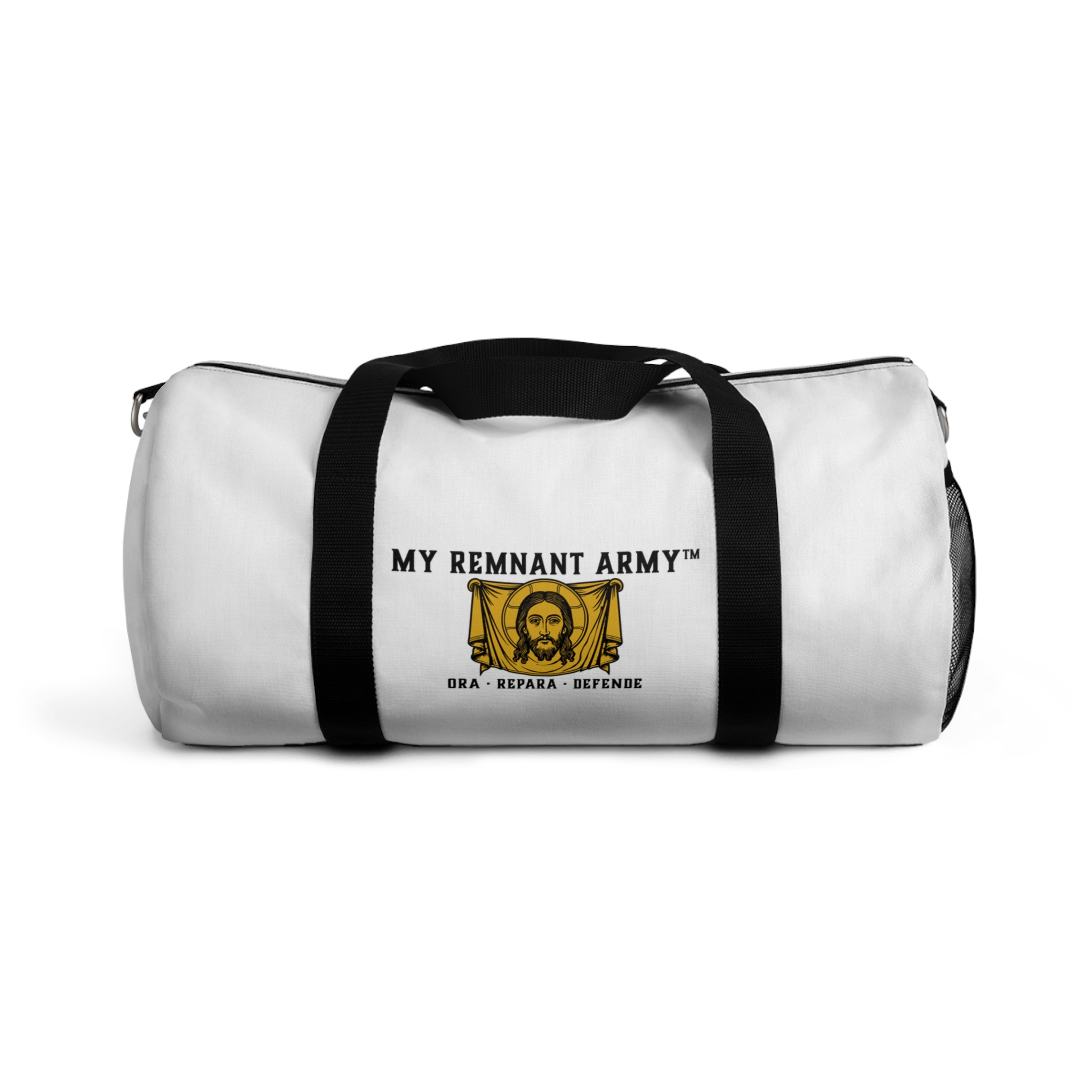 My Remnant Army Duffel Bag — Catholic Faith Travel & Gym Gear
