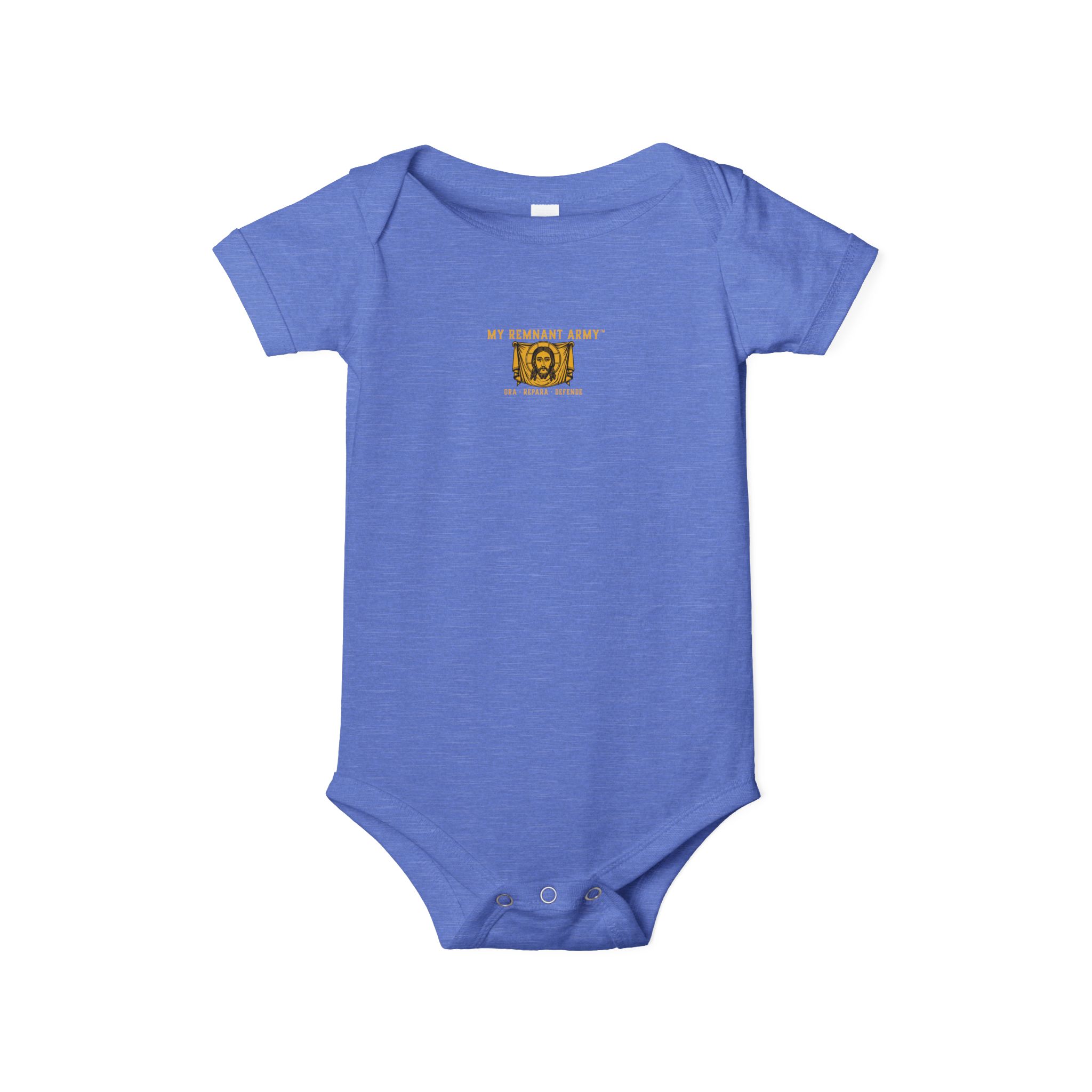 Infant Onesie – 'Deus Vult' Vintage Icon Baby Bodysuit - Image 29