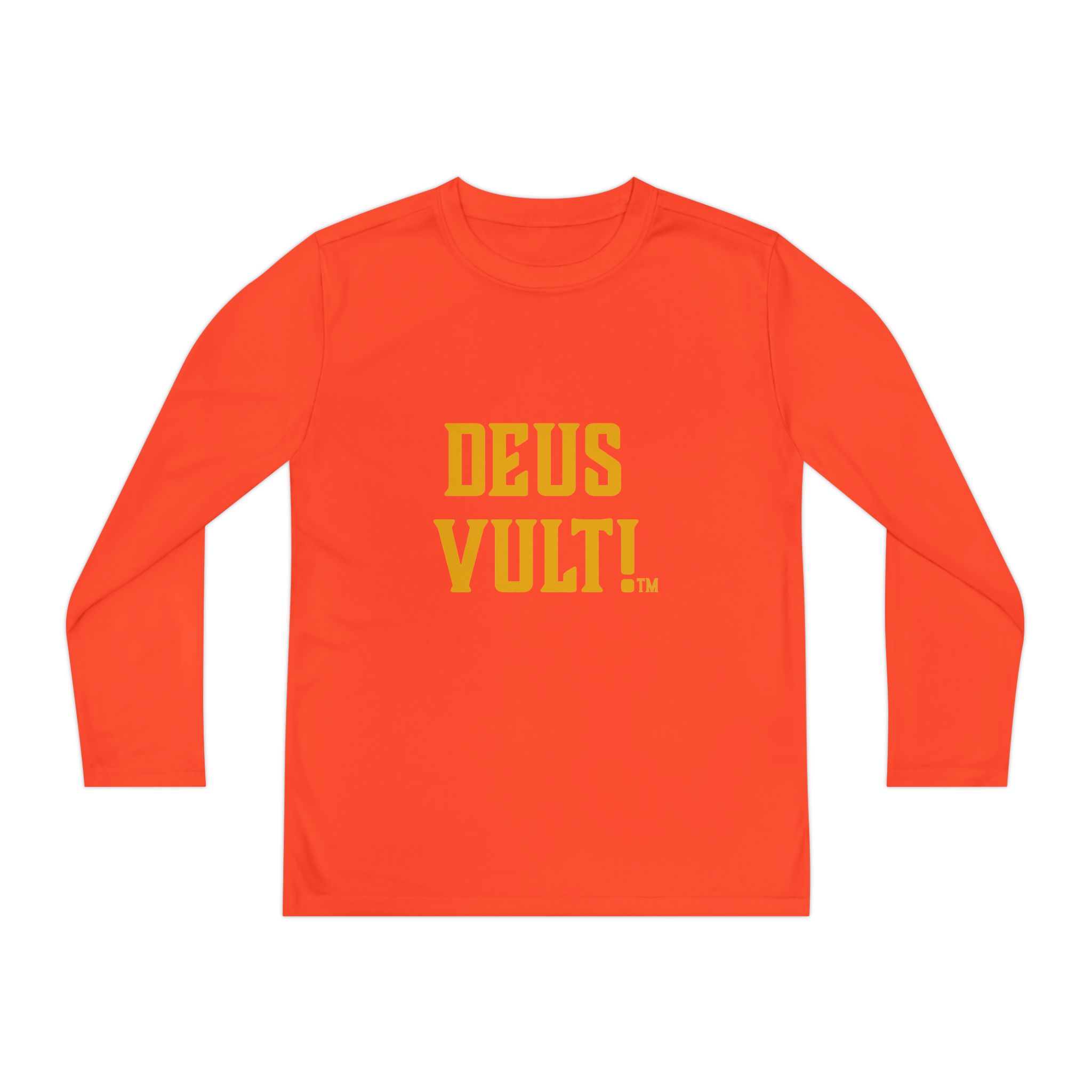 Youth Long Sleeve Tee — "DEUS VULT" Catholic/My Remnant Army Graphic - Image 9