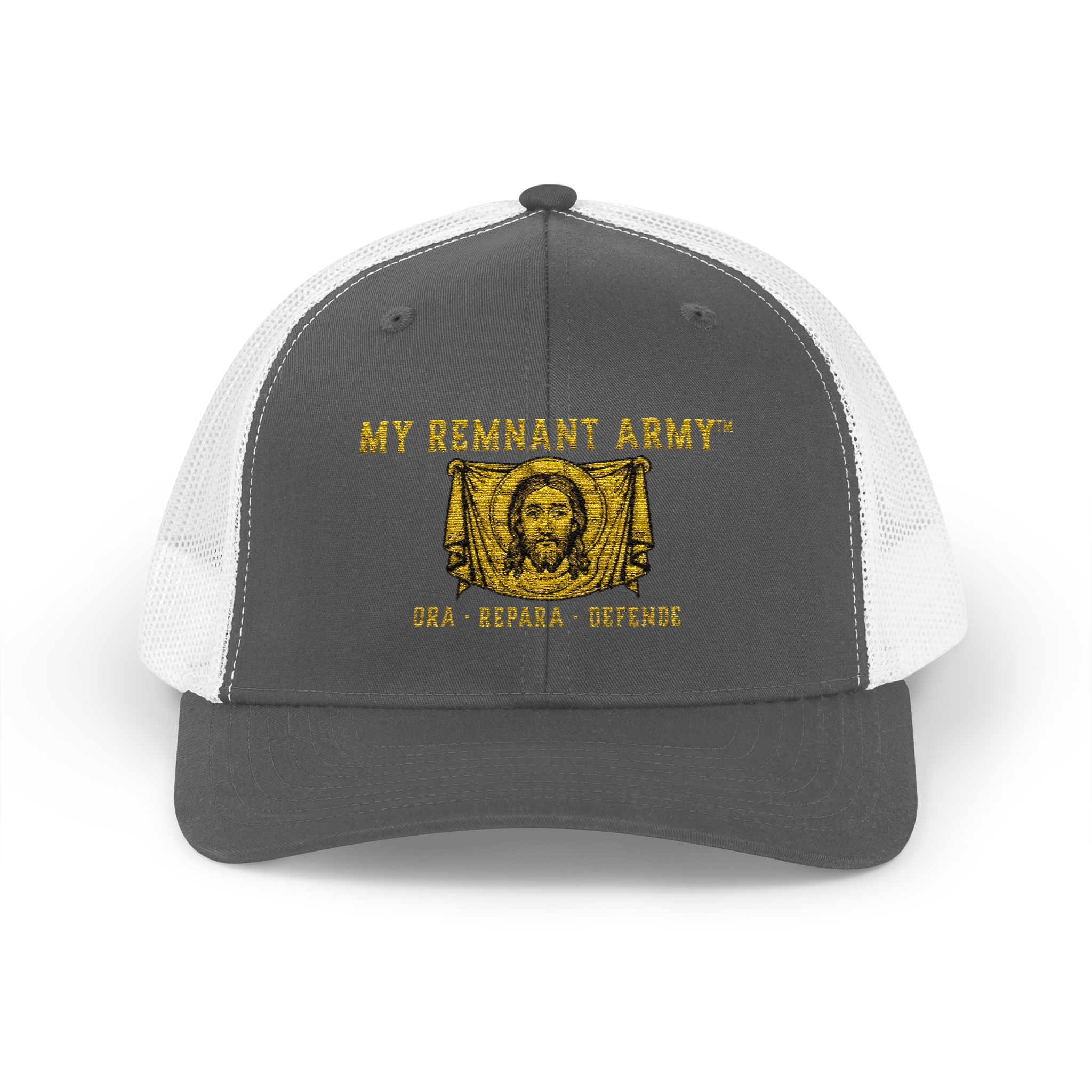Trucker Cap — 'My Strength Story' Gold Foil Graphic - Image 17