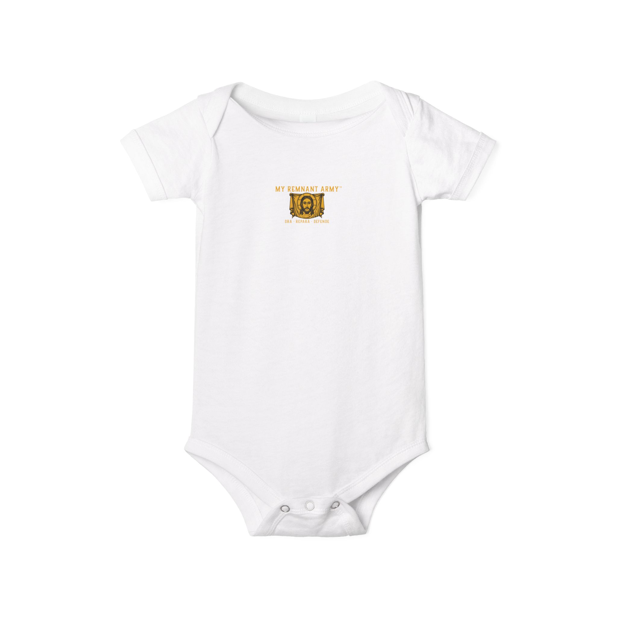 Infant Onesie – 'Deus Vult' Vintage Icon Baby Bodysuit