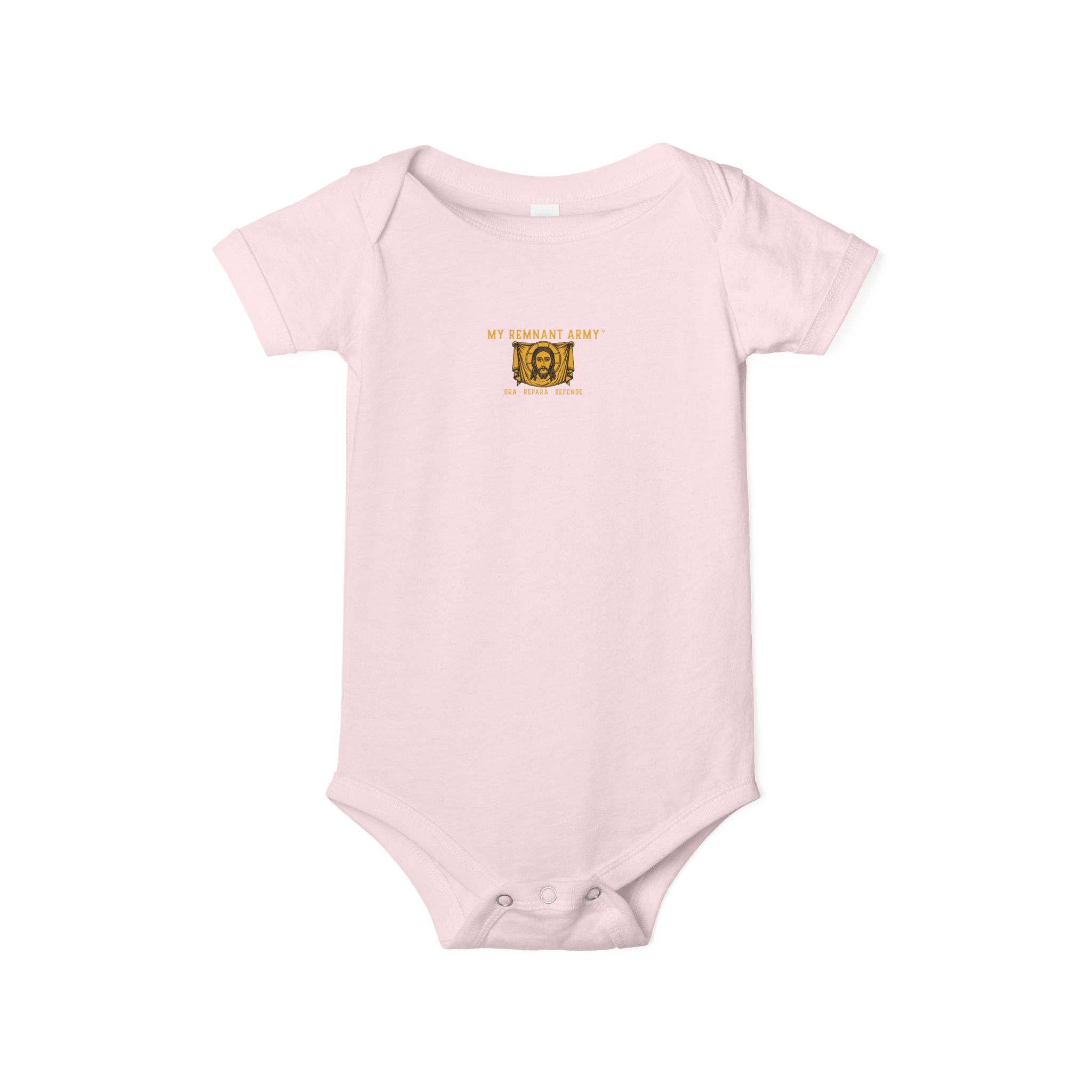 Infant Onesie – 'Deus Vult' Vintage Icon Baby Bodysuit - Image 45
