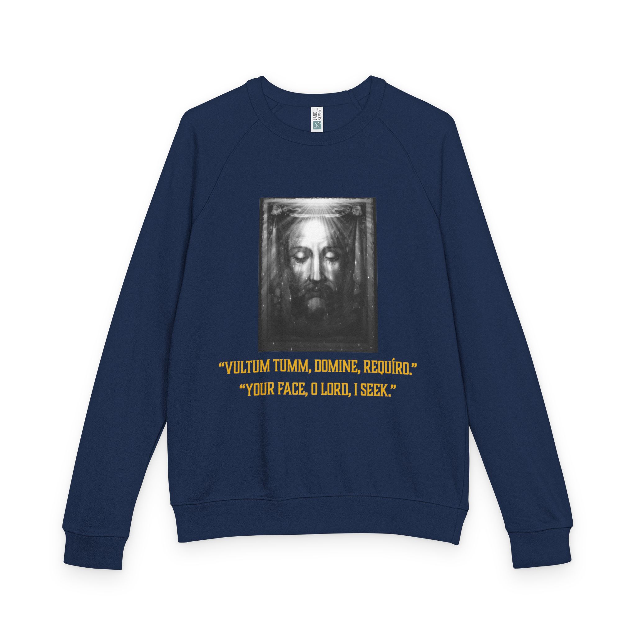 Unisex French Terry Raglan Crewneck - Image 13