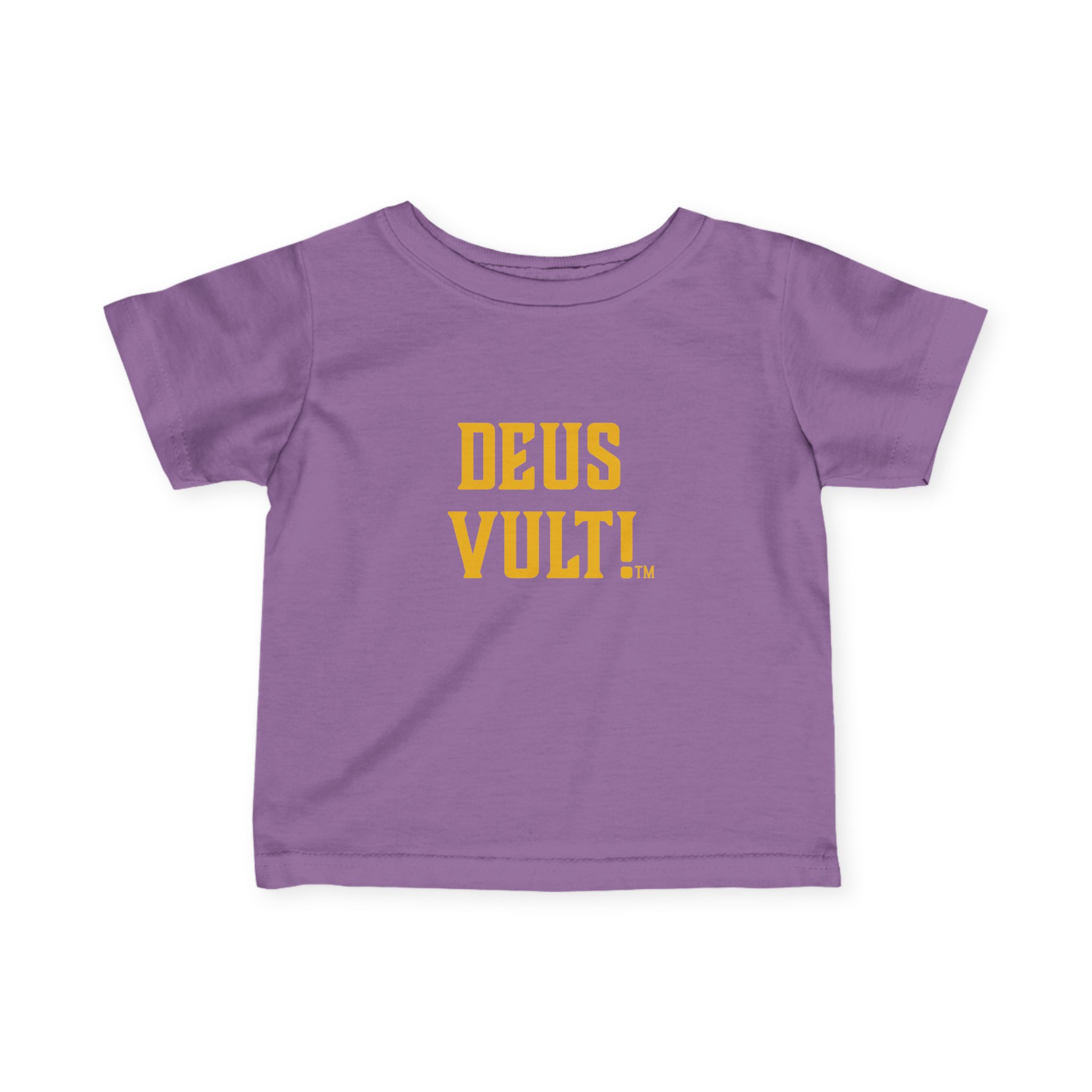 Infant Tee — "DEUS VULT" Religious Baby Shirt (My Remnant Army back) - Image 25