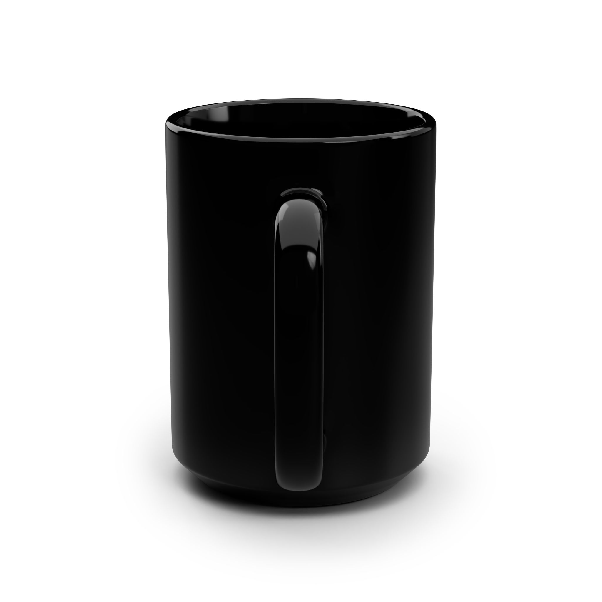 Black Mug, 15oz - Image 3