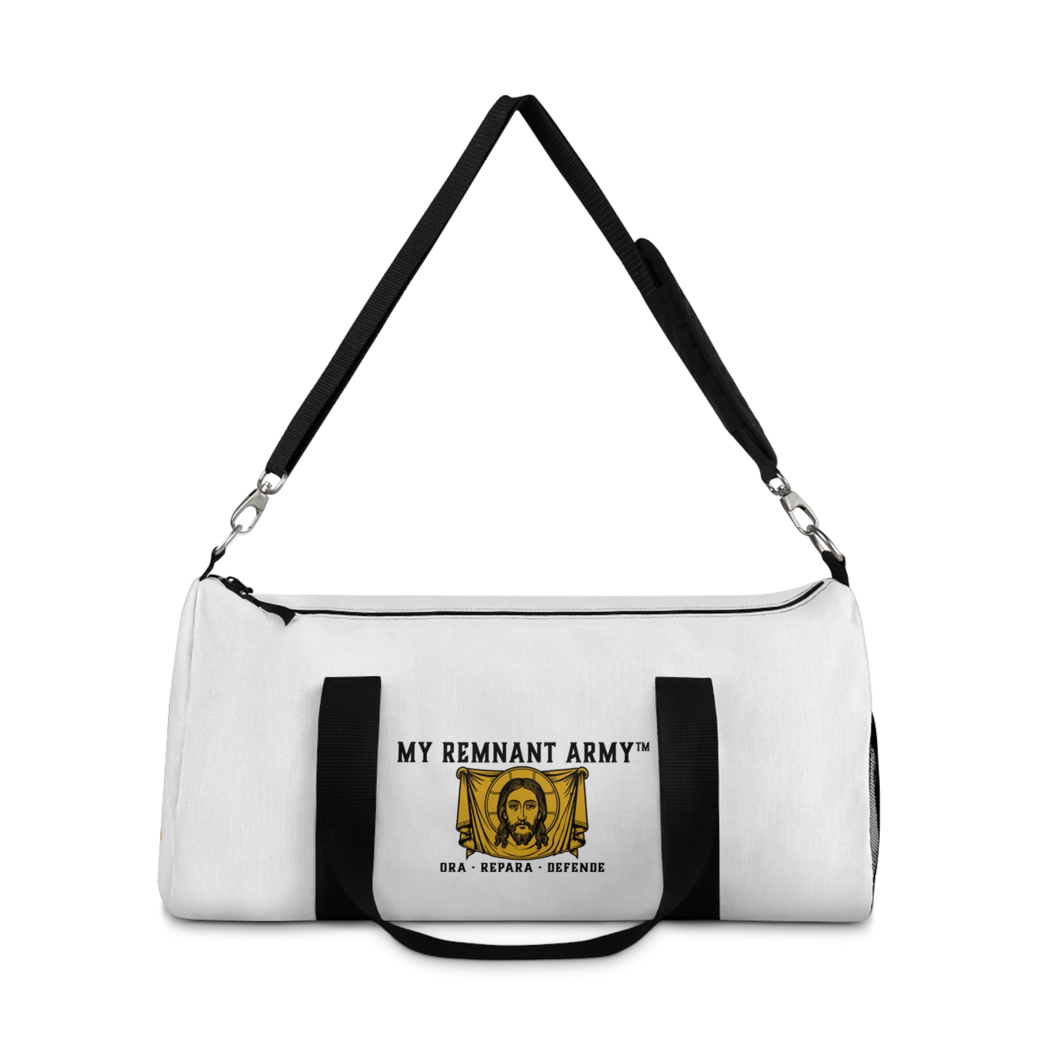 My Remnant Army Duffel Bag — Catholic Faith Travel & Gym Gear - Image 2
