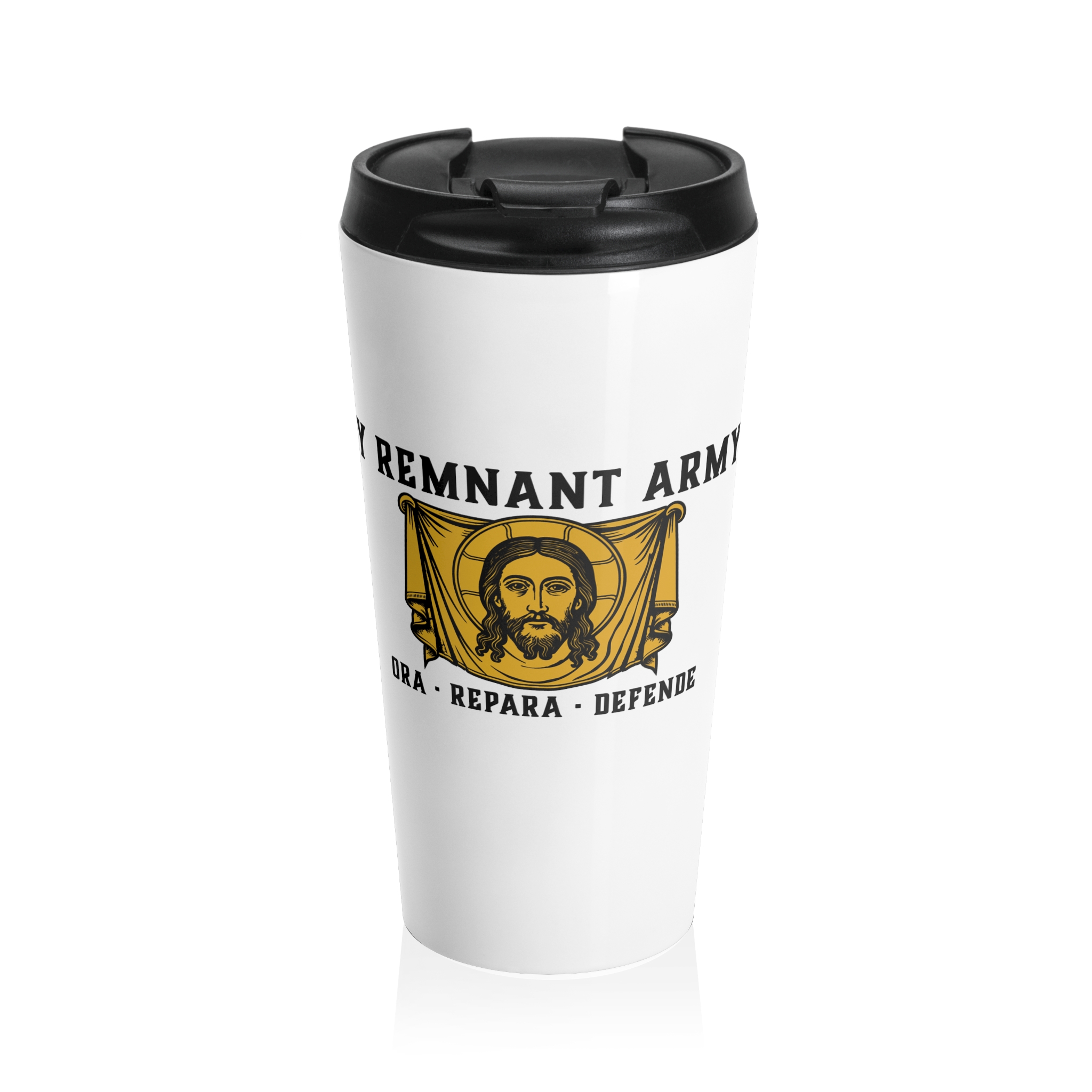 My Remnant Army Stainless Steel Travel Mug